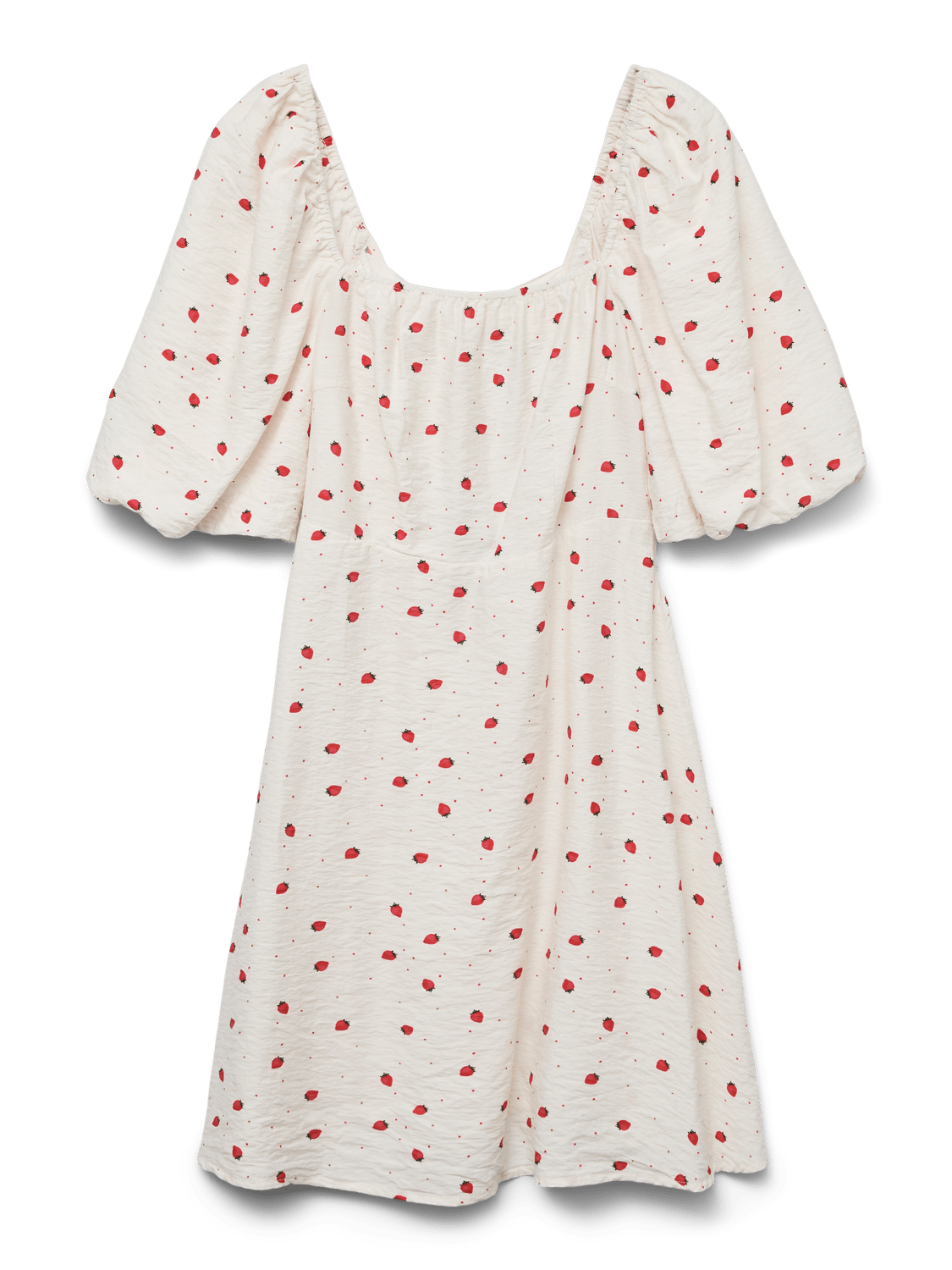 VMODETTE Short Dress - Snow White - VERO MODA & VILA Bergvik